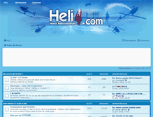 Tablet Screenshot of forum.heli4.com
